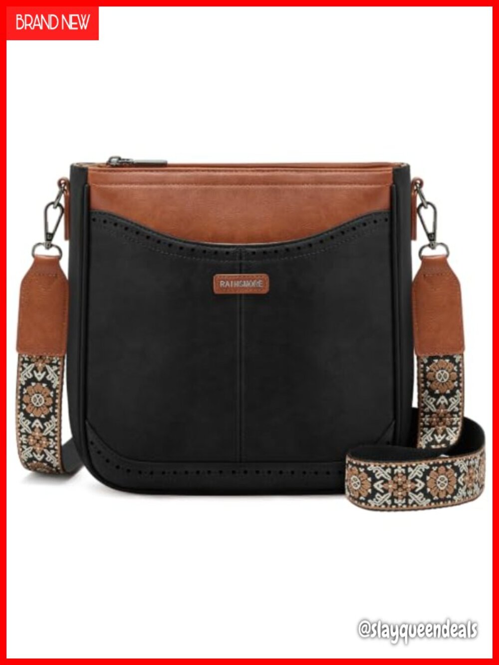 Retro PU Leather Crossbody Bag for Women, Hobo Style, Multi-Pocket